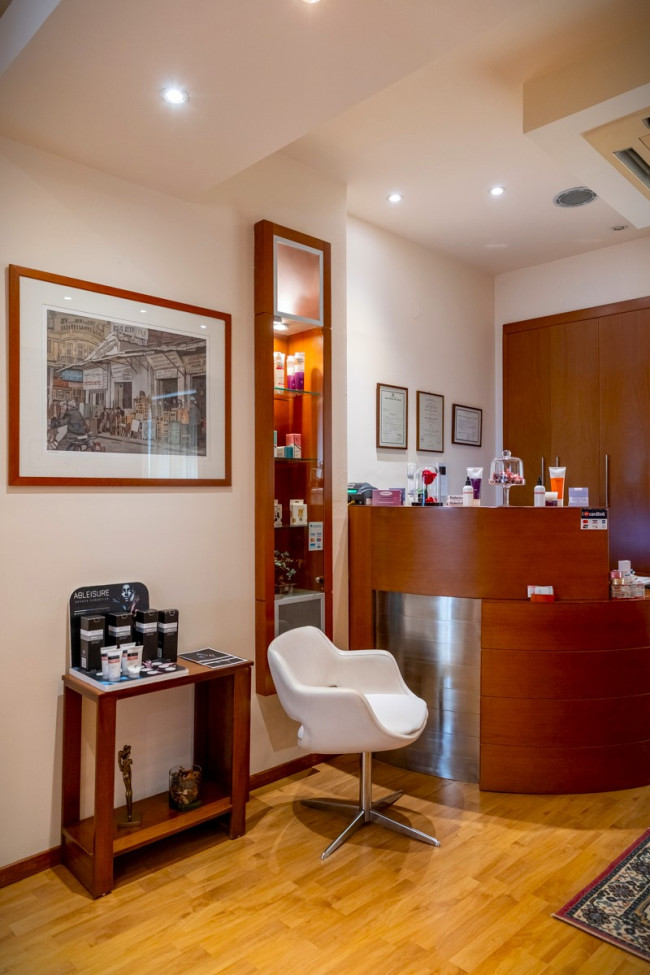 Le Centre de Beauté, ο χώρος του κέντρου αισθητικής