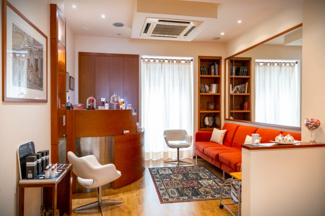 Le Centre de Beauté, εσωτερικός χώρος του κέντρου αισθητικής 