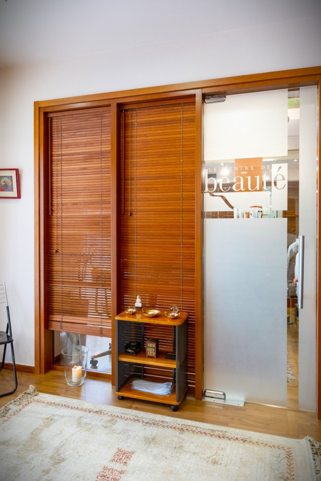 Le Centre de Beauté, ο χώρος του κέντρου αισθητικής